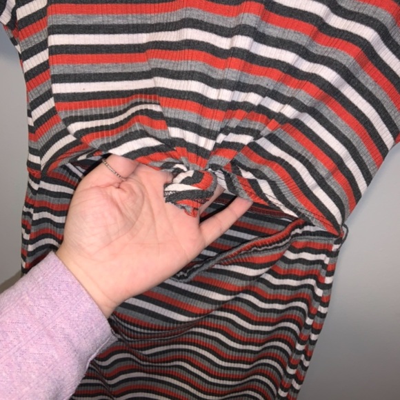 Ribbed Cut-Out Dress - Picture 3 of 5